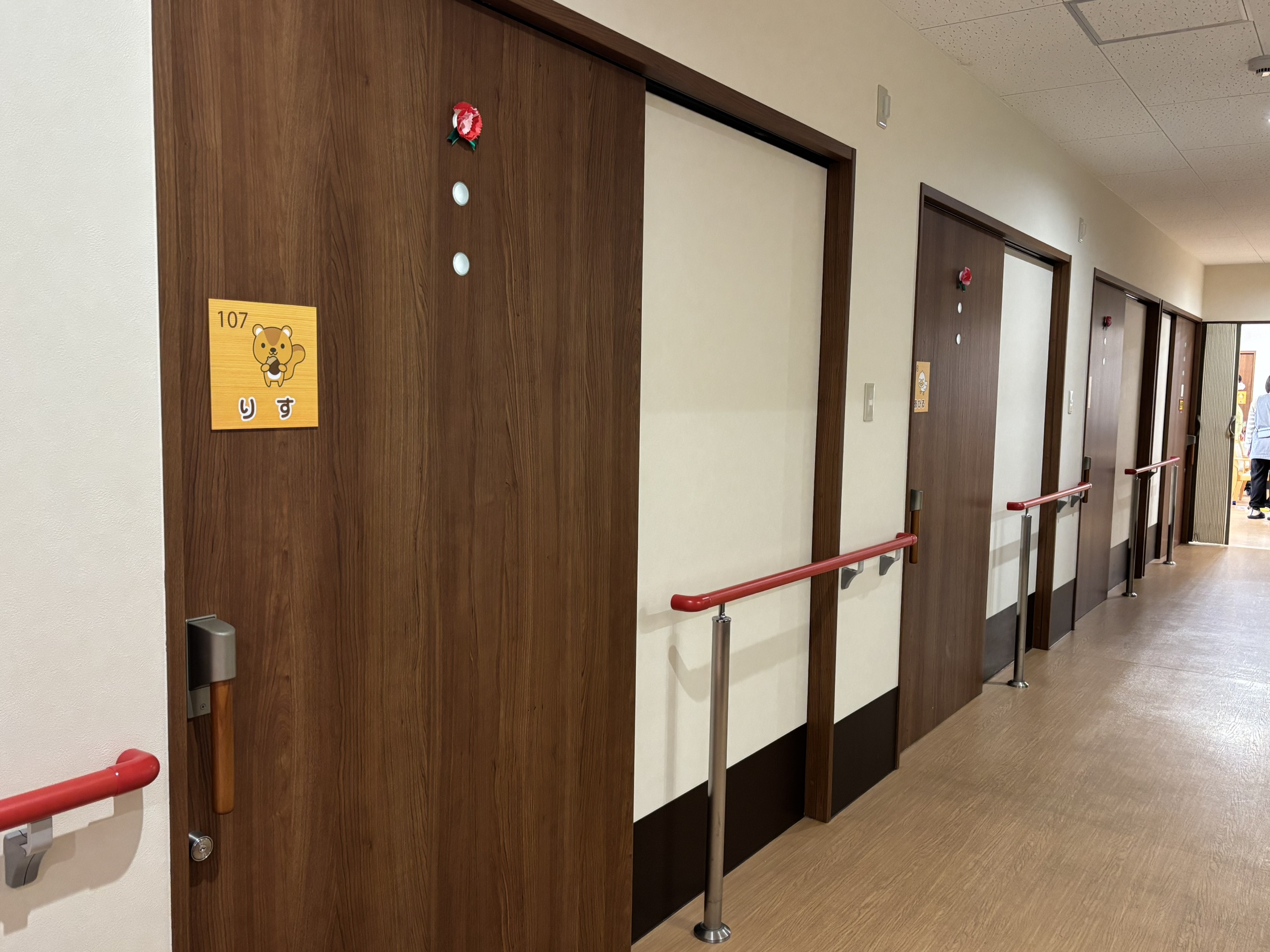 小規模多機能ホームひらりの施設内個人部屋